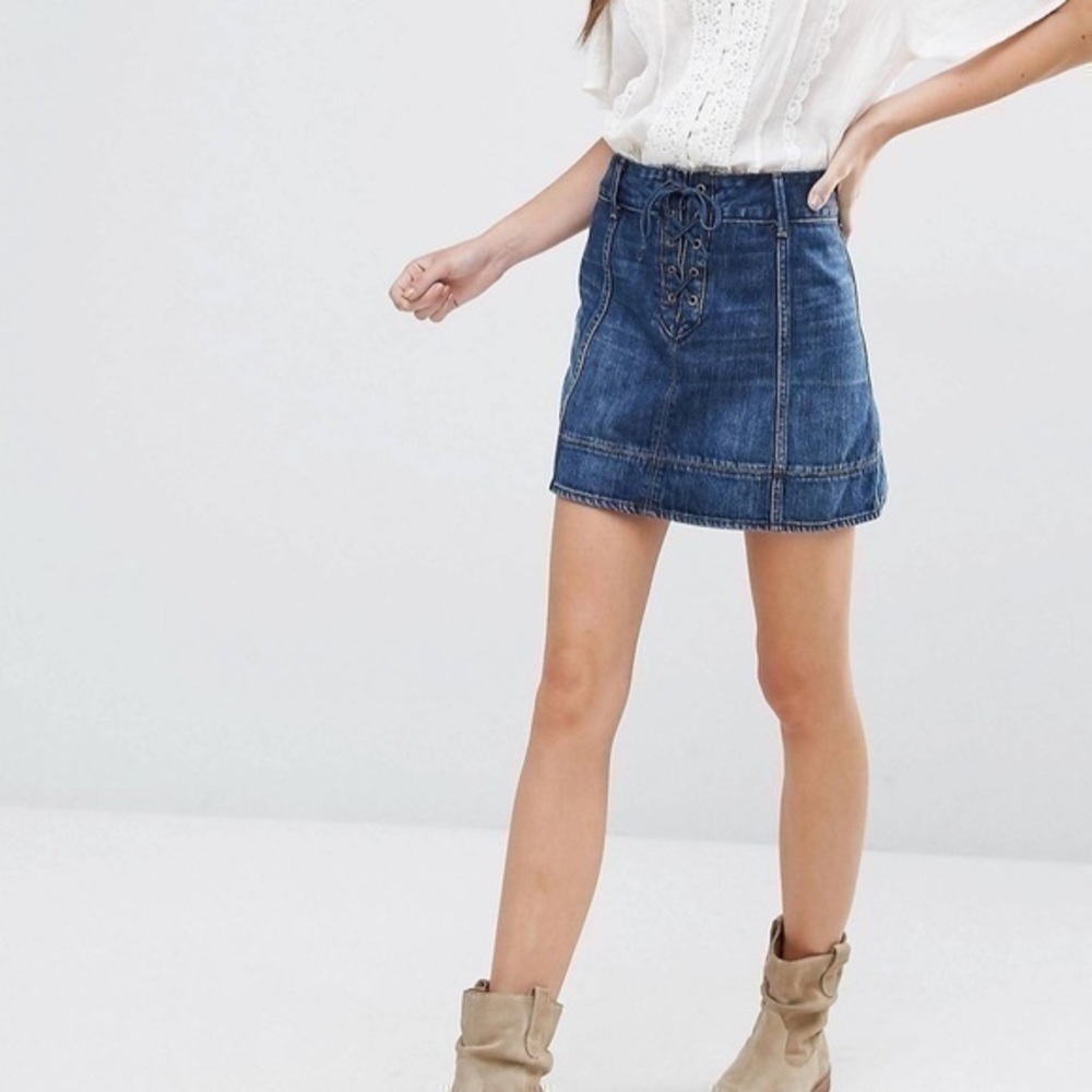 Abercrombie & Fitch denim skirt